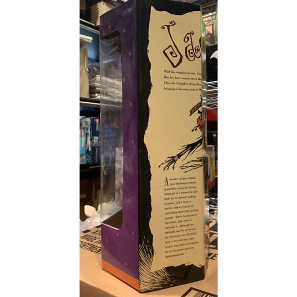 Jun Planning 1999 Nightmare Before Christmas Jack  Pumpkin King  NIB LE 2400 - Picture 8 of 12